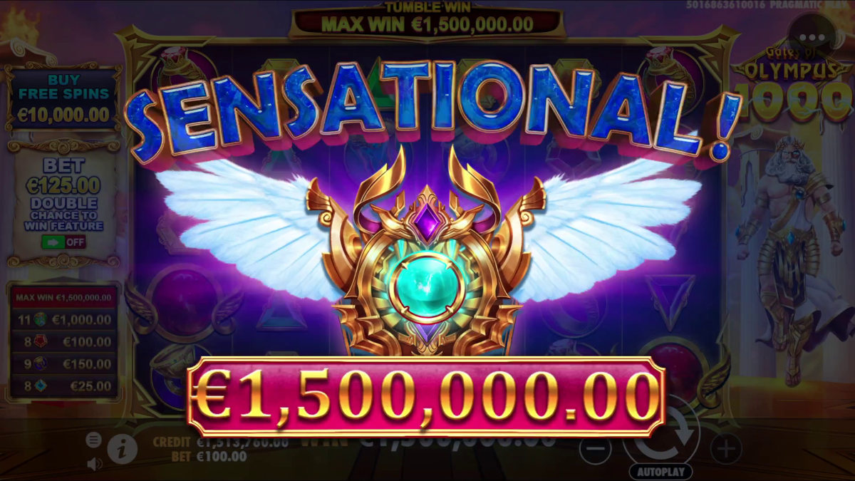 gates of olympus 1000 slot game big win