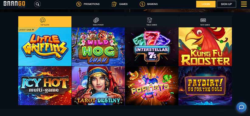 Brango Casino Games