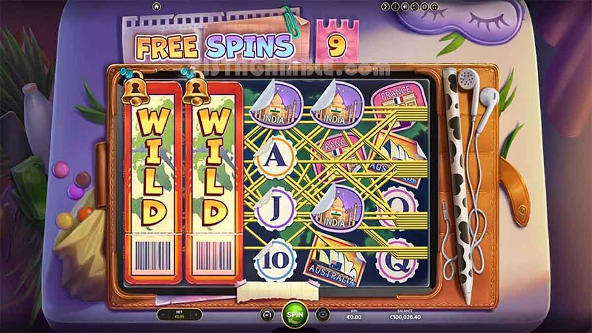 Ticket To Wild Slot by Netent, 9 Free Spins