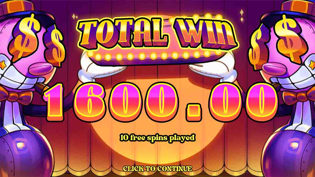 Donny Dough slot game by Hacksaw Gaming, €1,600 total win