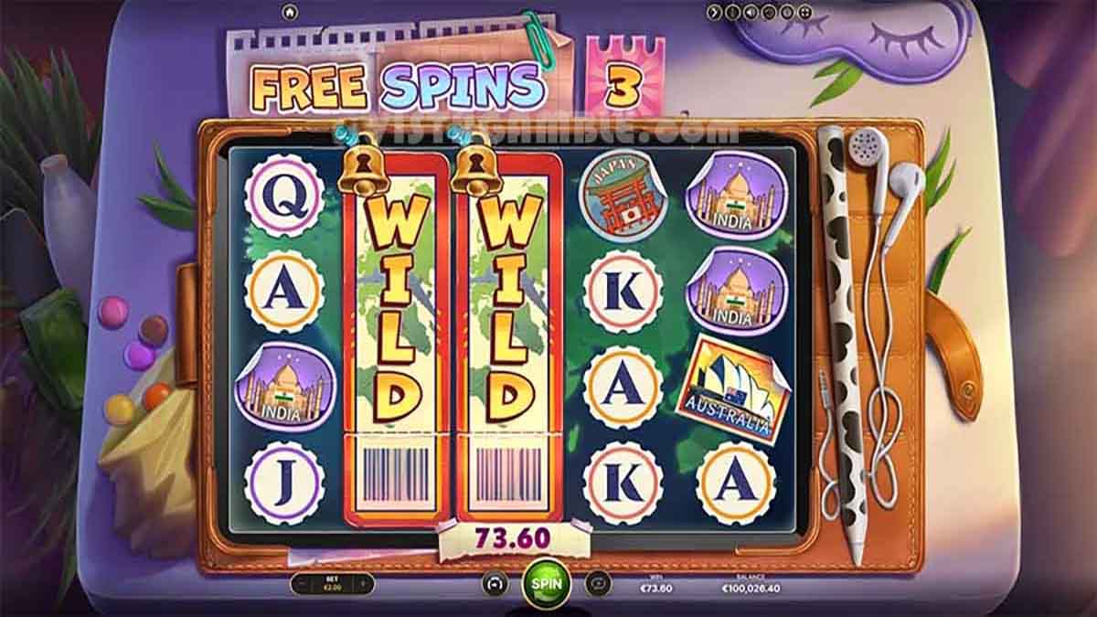 Ticket To Wild Slot by Netent, 3 Free Spins