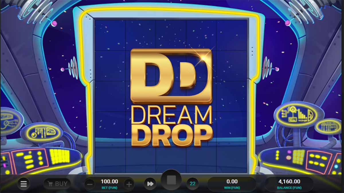 Space Attacks Dream Drop slot game by Relax Gaming, dream drop