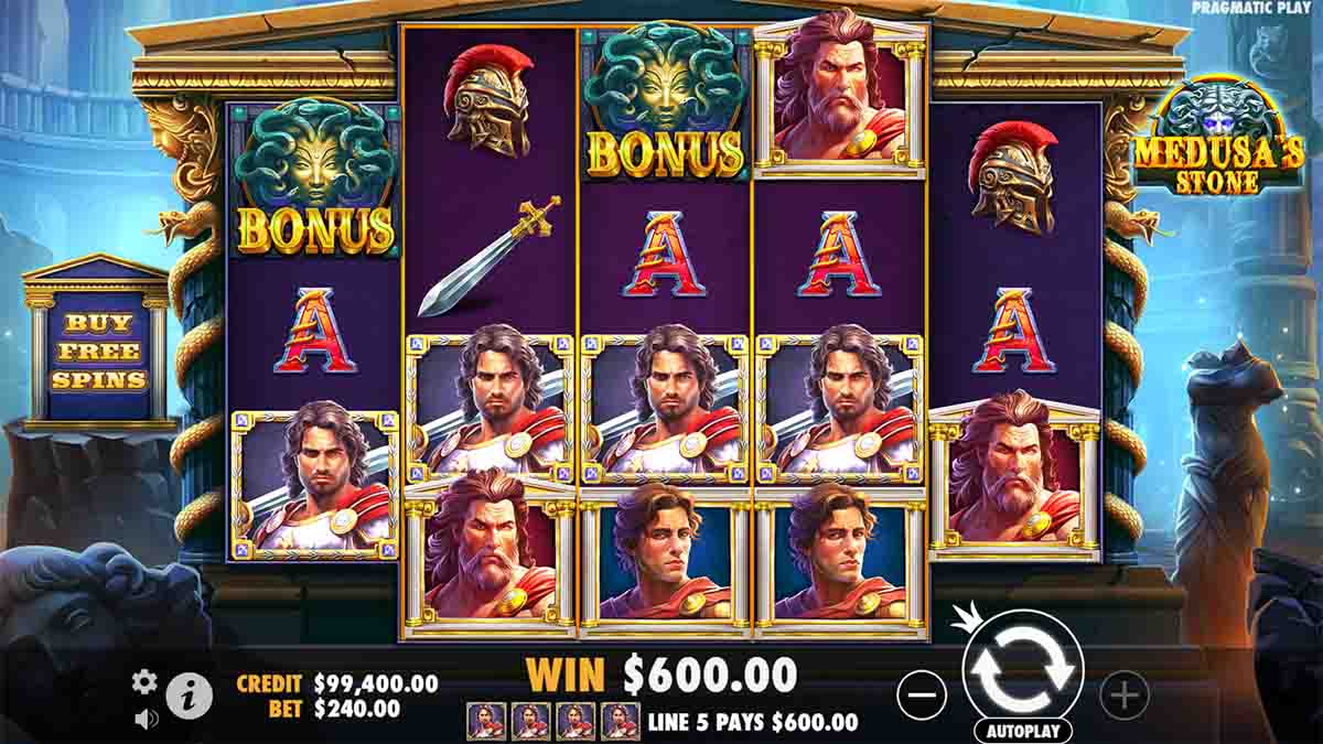 medusas-stone-slot-game-by-pragmatic-play-showing-win-of-600.00