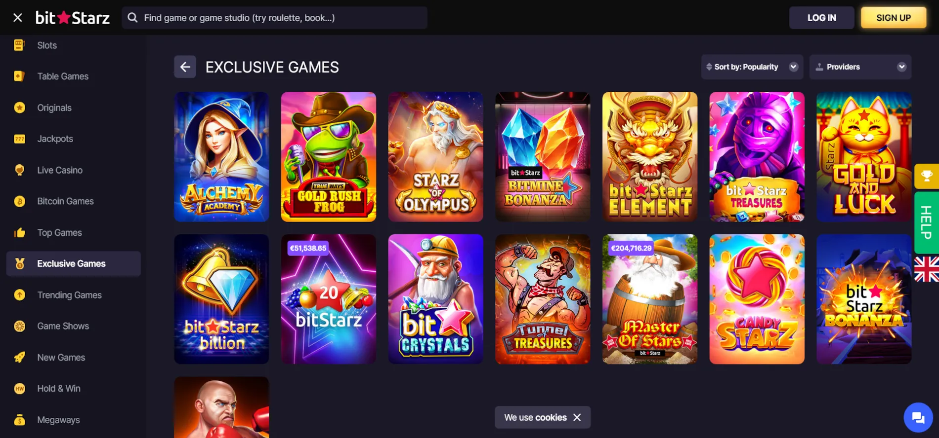 bitstarz-exclusive-games