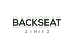 Backseat Gaming logo, slot game provider