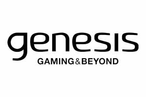 Genesis Gaming logo, slot game provider