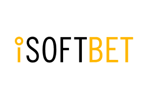 iSOFTBET logo, slot game provider