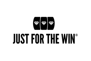 Just For the Win logo, slot game provider