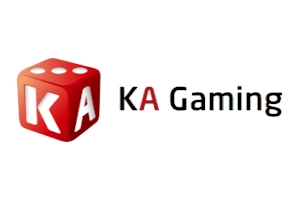 KA Gaming logo, slot game provider