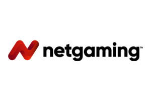 Netgaming logo, slot game provider