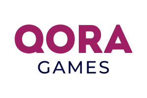 Qora Games logo, slot game provider