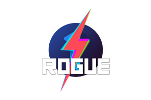 Rogue Gaming logo, slot game provider