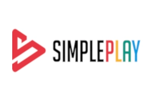 Simple Play logo, slot game provider