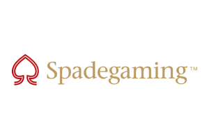 Spadegaming logo, slot game provider