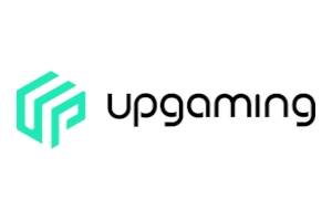 UpGaming logo, slot game provider