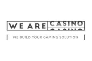 WeAreCasino logo, slot game provider