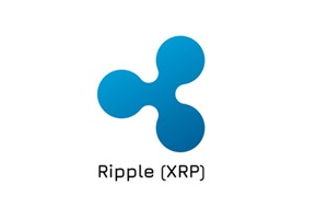 Ripple logo features a stylized blue symbol resembling three connected circles