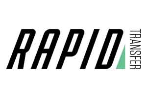 Rapid transfer logo