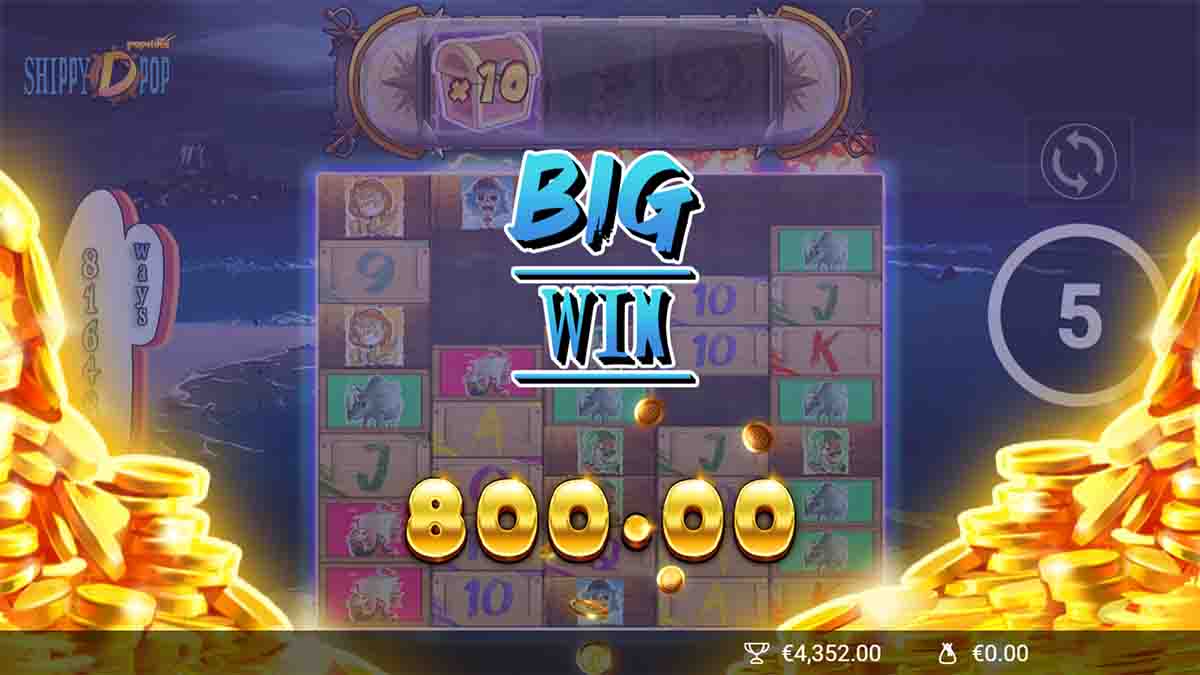 Shippy D Pop Big Win €800 Slot Review AvatarUX | Free Demo Play