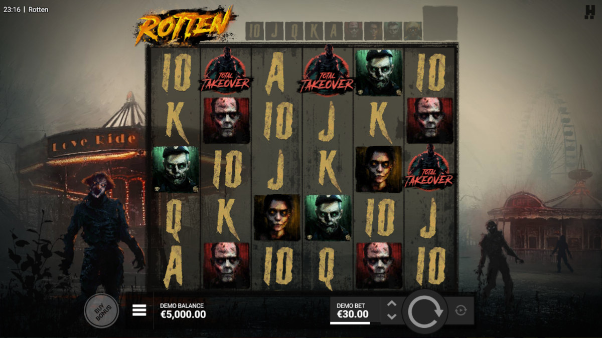 rotten slot bonus buy - total takeover 