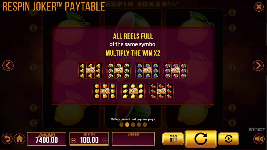 respin-joker-paytable